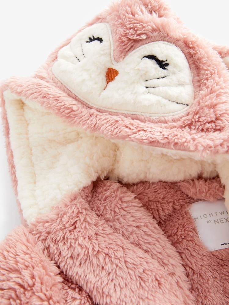 Pink Rabbit Character Dressing Gown (9mths-12yrs) - Image 3 of 3