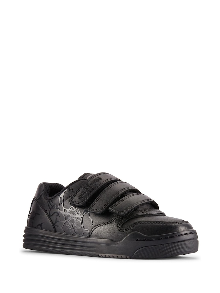 Clarks Black Standard Fit (F) Urban Ace Shoes - Image 7 of 7