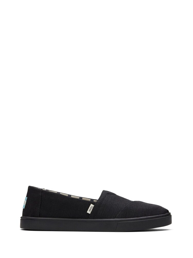 TOMS Black Alpargata Cupsole Shoes - Image 1 of 5
