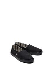TOMS Black Alpargata Cupsole Shoes - Image 2 of 5