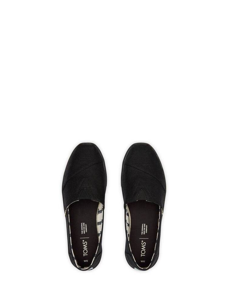 TOMS Black Alpargata Cupsole Shoes - Image 5 of 5
