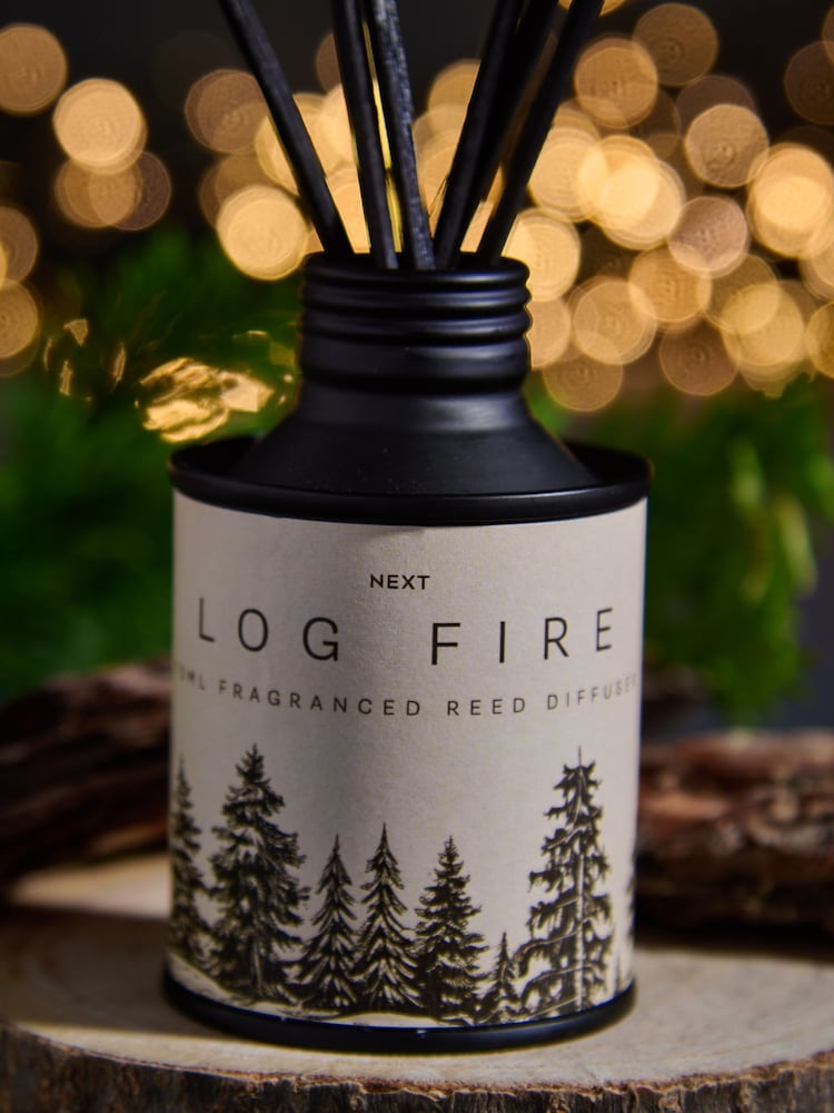 Logfire Smoked Cedarwood 70ml Fragranced Reed Diffuser - Image 2 of 3