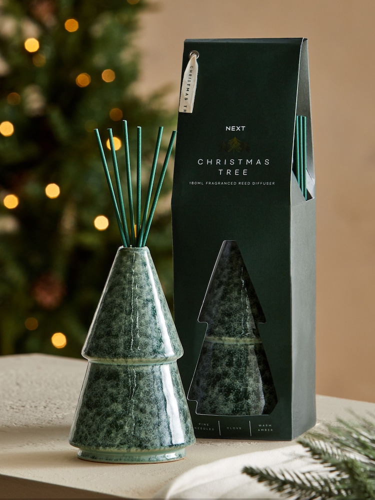 Christmas Tree Pine and Eucalyptus 180ml Fragranced Diffuser - Image 1 of 3