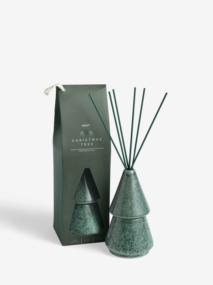 Christmas Tree Pine and Eucalyptus 180ml Fragranced Diffuser - Image 3 of 3