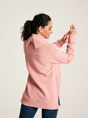 Joules Willow Pink Cowl Neck Sweatshirt - Image 2 of 6