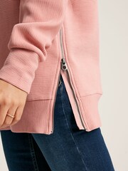 Joules Willow Pink Cowl Neck Sweatshirt - Image 5 of 6