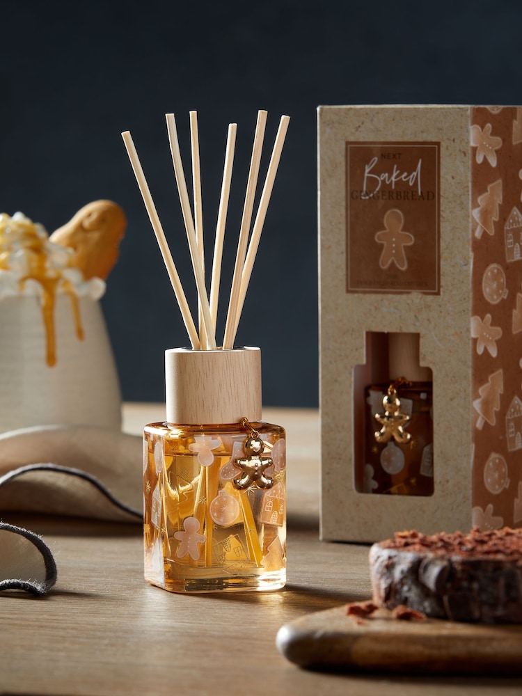 Baked Gingerbread Fragranced 70ml Christmas Reedless Diffuser - Image 1 of 4