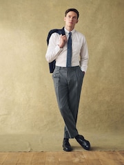 Barbour® Grey Flannel Trousers - Image 1 of 14