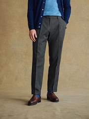 Barbour® Grey Flannel Trousers - Image 15 of 16