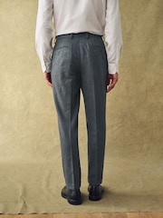 Barbour® Grey Flannel Trousers - Image 3 of 14