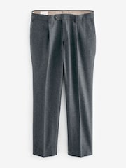 Barbour® Grey Flannel Trousers - Image 6 of 14
