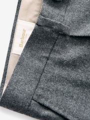 Barbour® Grey Flannel Trousers - Image 8 of 14