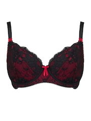 Pour Moi Black Non Padded Amour Underwired Non Padded Bra - Image 3 of 4