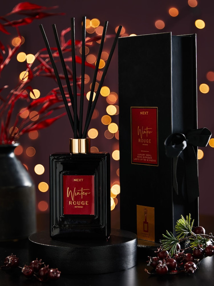 Winter Rouge Clove and Tonka 180ml Luxury Fragranced Reed Diffuser - Image 1 of 5