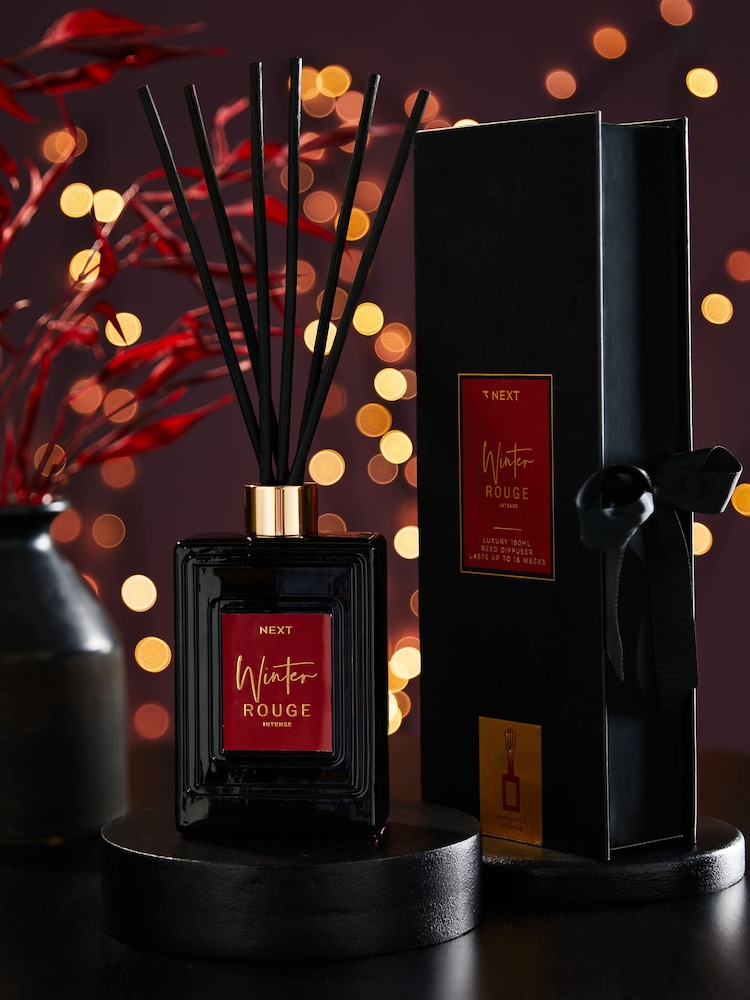 Winter Rouge Clove and Tonka 180ml Luxury Fragranced Reed Diffuser - Image 2 of 5