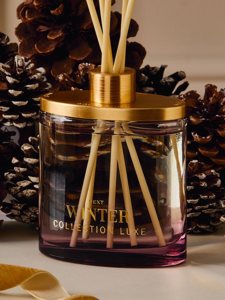 Collection Luxe Winter Pomegranate and Amber 170ml Luxury Fragranced Reed Diffuser - Image 2 of 3