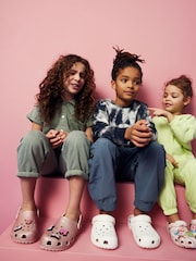 Белый - Crocs классические сабо в стиле унисекс для малышей - Image 10 of 15