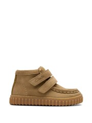 Clarks Natural Dark Sand Suede Tor Hill Boots - Image 1 of 7