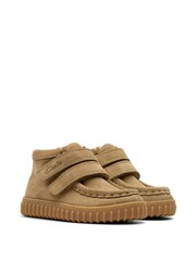 Clarks Natural Dark Sand Suede Tor Hill Boots - Image 4 of 7