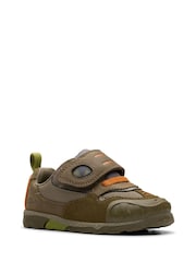 Clarks Green Standard Fit (F) Steggy 2 See Shoes - Image 3 of 8