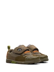 Clarks Green Standard Fit (F) Steggy 2 See Shoes - Image 4 of 8
