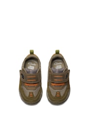 Clarks Green Standard Fit (F) Steggy 2 See Shoes - Image 6 of 8