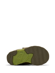 Clarks Green Standard Fit (F) Steggy 2 See Shoes - Image 7 of 8