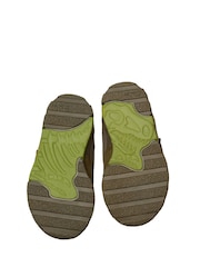 Clarks Green Standard Fit (F) Steggy 2 See Shoes - Image 8 of 8