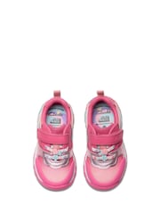 Clarks Pink Standard Fit (F) Comb Tidal Star Trainers - Image 8 of 8