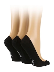Pringle Black Super Low Cut No Show Socks 3 Pack - Image 1 of 4