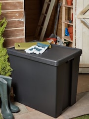Wham Black Bam 154L Heavy Duty Recycled Storage Box with Lid - Image 1 of 2