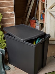 Wham Black Bam 154L Heavy Duty Recycled Storage Box with Lid - Image 2 of 2