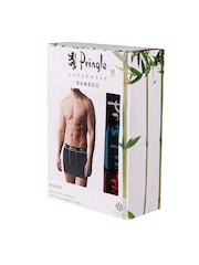 Pringle Black Super Soft Bamboo Boxers 3 Pack - Image 2 of 5