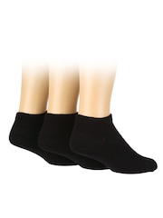 Pringle Black Classic Bamboo Trainer Socks 3 Pack - Image 2 of 4