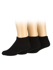 Pringle Black Classic Bamboo Trainer Socks 3 Pack - Image 3 of 4