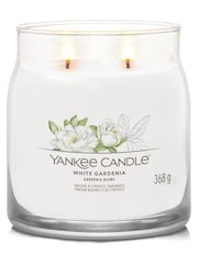 Yankee Candle White Signature Medium Jar Gardenia Scented Candle - Image 3 of 3