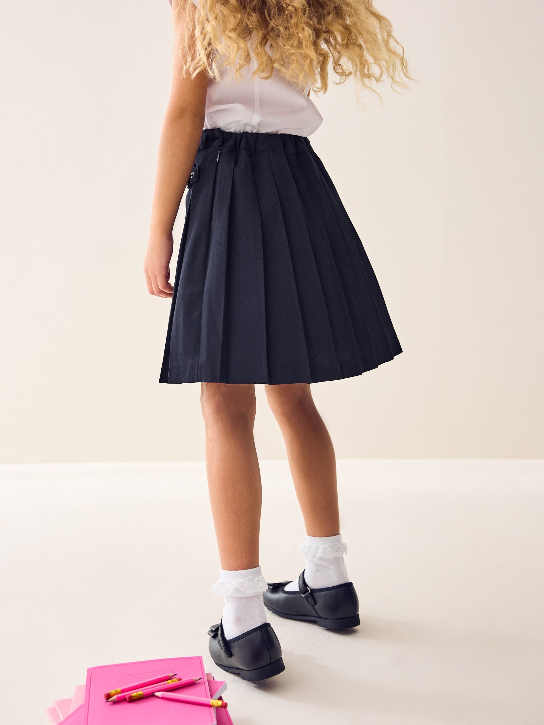 Buy Navy School Kilt (3-16yrs) from Next USA