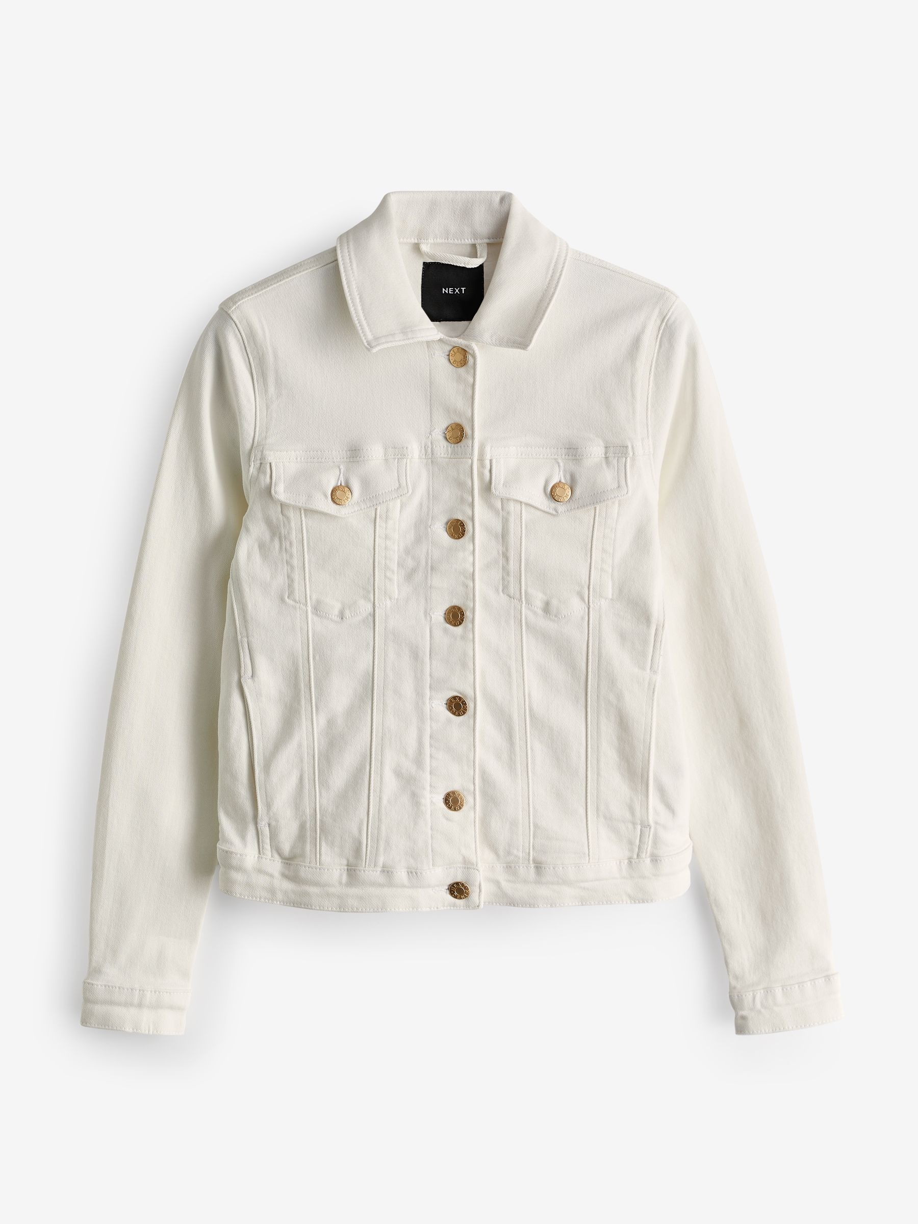 White denim jacket uk discount
