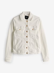 White Denim Jacket - Image 5 of 6