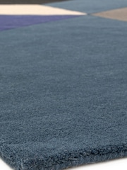 Asiatic Rugs Blue Reef Wool Big Geo Rug - Image 4 of 5