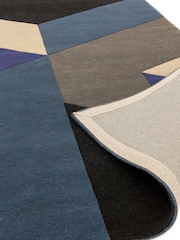 Asiatic Rugs Blue Reef Wool Big Geo Rug - Image 5 of 5