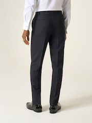 Skopes Black Tailored Fit Newman Check Suit: Trousers - Image 2 of 5