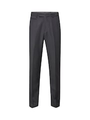 Skopes Black Tailored Fit Newman Check Suit: Trousers - Image 4 of 5