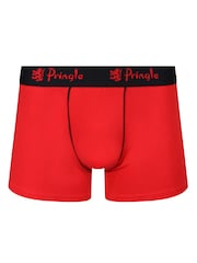 Pringle Blue Pop Colour Cotton Trunks 3 Pack - Image 3 of 6