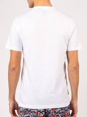 Luke 1977 LST Sky Camo Printed 100% Cotton White T-Shirt - Image 2 of 6