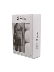 Pringle White Super Soft Modal Trunks 3 Pack - Image 2 of 4