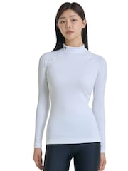Under Armour White Authentics Mockneck Baselayer Top - Image 1 of 10
