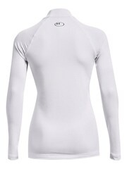 Under Armour White Authentics Mockneck Baselayer Top - Image 10 of 10