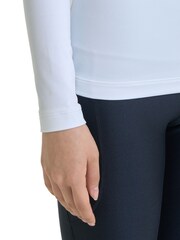 Under Armour White Authentics Mockneck Baselayer Top - Image 8 of 10