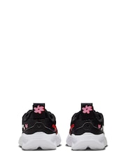 Nike Black/White Floral Infant Star Runner 4 Trainers - Image 9 of 12